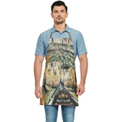 Art Venice Channel Kitchen Apron