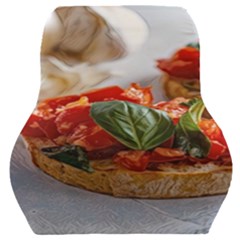 Beautiful Bruschetta - Italian Food Car Seat Back Cushion  by ConteMonfrey