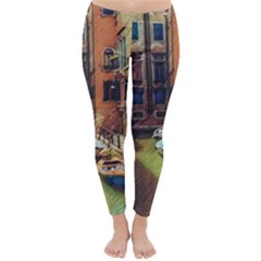 Venice Canals Art   Classic Winter Leggings by ConteMonfrey