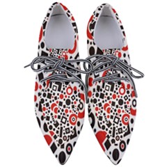 Square Object Future Modern Pointed Oxford Shoes by danenraven