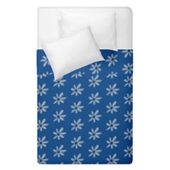 Little White Daisies  Flowers Garden Duvet Cover Double Side (single Size) by ConteMonfreyShop