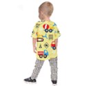 Seamless pattern vector industrial vehicle cartoon Kids  Raglan Tee View2