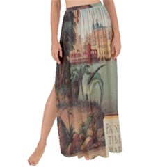 Lion Of Venice, Italy Maxi Chiffon Tie-up Sarong by ConteMonfrey