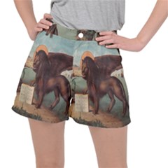 Lion Of Venice, Italy Ripstop Shorts by ConteMonfrey