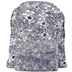 Weird Cute Fantasy Monsters Motif Pattern Giant Full Print Backpack