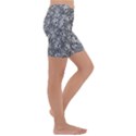 Weird Cute Fantasy Monsters Motif Pattern Kids  Lightweight Velour Capri Yoga Leggings View3