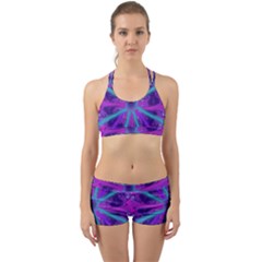 Wallpaper Tie Dye Pattern Back Web Gym Set by Wegoenart