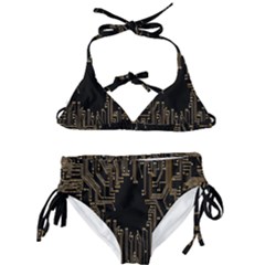 Circuit-board Kids  Classic Bikini Set by nateshop