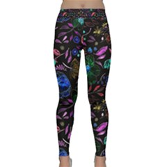 Background Nature Texture Design Classic Yoga Leggings