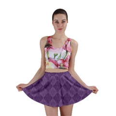 Purple Mini Skirt by nateshop