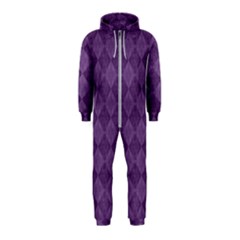 Purple Hooded Jumpsuit (kids)