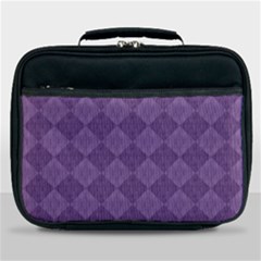 Purple Lunch Bag by nateshop