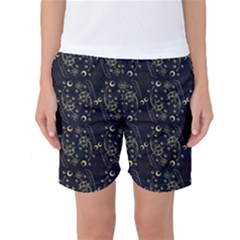 Seamless-pattern Women s Basketball Shorts by nateshop