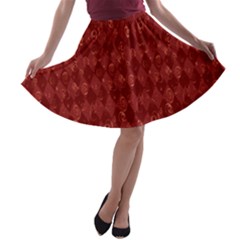 Square A-line Skater Skirt by nateshop