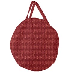 Square Giant Round Zipper Tote by nateshop