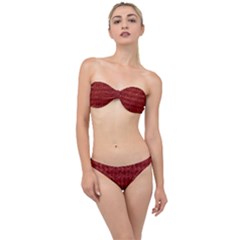 Square Classic Bandeau Bikini Set by nateshop