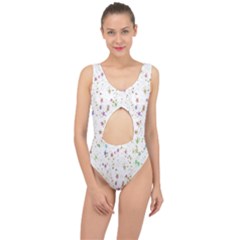 Star Center Cut Out Swimsuit