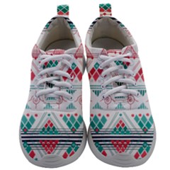 Aztec Ethnic Seamless Pattern Mens Athletic Shoes