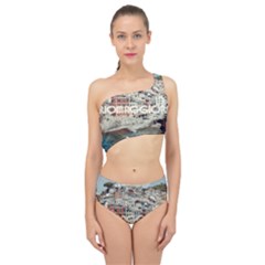 Riomaggiore - Italy Vintage Spliced Up Two Piece Swimsuit by ConteMonfrey