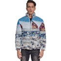 Fishes In Lake Garda Men s Puffer Bubble Jacket Coat View1