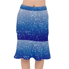 Stars-4 Short Mermaid Skirt by nateshop