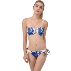 Im Fourth Dimension Colour 79 Twist Bandeau Bikini Set by imanmulyana