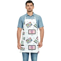 Computer Technology Communication Kitchen Apron by Wegoenart
