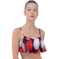 Beads Frill Bikini Top by artworkshop