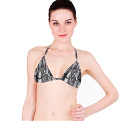 Abstract-black White (1) Bikini Top by nateshop