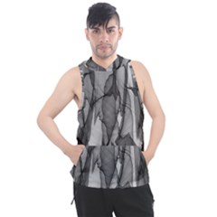 Abstract-black White (1) Men s Sleeveless Hoodie by nateshop