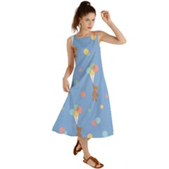 Bear 5 Summer Maxi Dress by nateshop