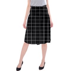 Box Black Midi Beach Skirt by nateshop