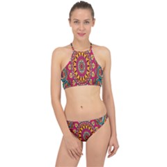 Buddhist Mandala Racer Front Bikini Set by nateshop