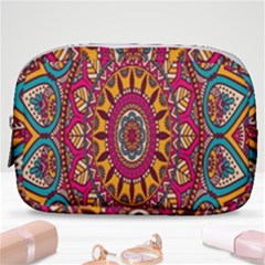 Buddhist Mandala Make Up Pouch (small) by nateshop