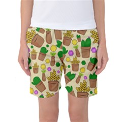 Cactus Women s Basketball Shorts by nateshop