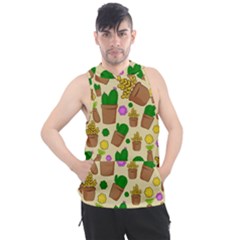 Cactus Men s Sleeveless Hoodie