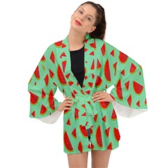 Fruit5 Long Sleeve Kimono by nateshop