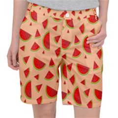 Fruit-water Melon Pocket Shorts