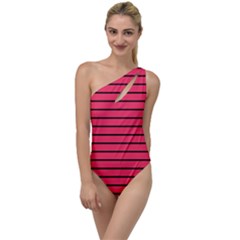 Colors,lines To One Side Swimsuit by nateshop