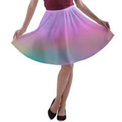 Cosmos A-line Skater Skirt by nateshop