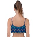 Pattern Zig Zag Colorful Zigzag Frill Bikini Top View2