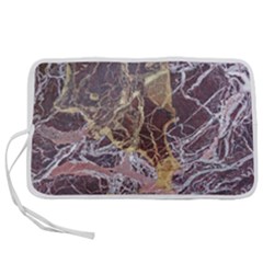 Marble Pattern Texture Rock Stone Surface Tile Pen Storage Case (l) by Ravend