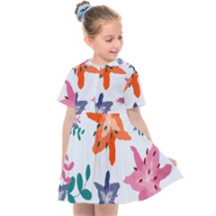 Flowers-5 Kids  Sailor Dress by nateshop