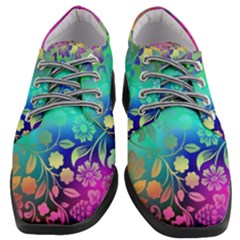 Flower Nature Petal  Blossom Women Heeled Oxford Shoes by Ravend