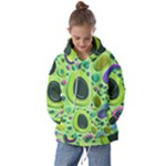 Blob Ring Circle Abstract Kids  Oversized Hoodie