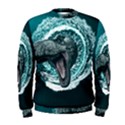 Dinosaur Sea Boat Fantasy Men s Sweatshirt View1