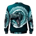 Dinosaur Sea Boat Fantasy Men s Sweatshirt View2