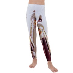 Christmas Figures 11 Kids  Lightweight Velour Leggings by artworkshop