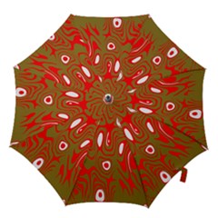 Red-dark Hook Handle Umbrellas (small) by nateshop