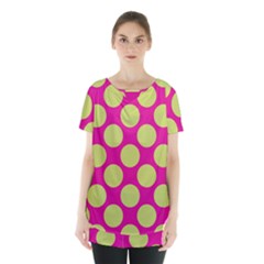 Seamless, Polkadot Skirt Hem Sports Top by nateshop